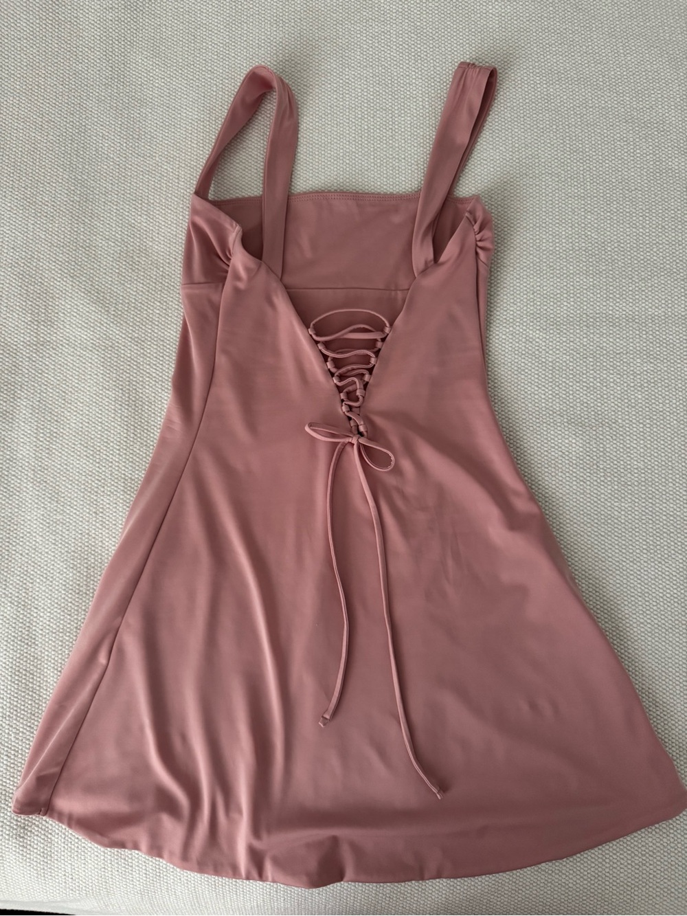 Oh Polly Pink A-Line Strappy Mini Dress - Picture 2 of 3